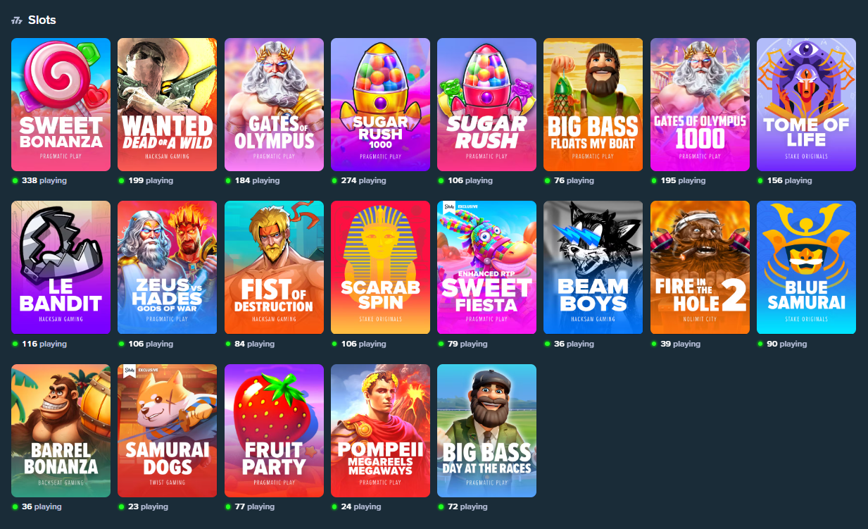 stake slots